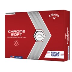 Callaway Chrome Soft Triple Track Gollbälle
