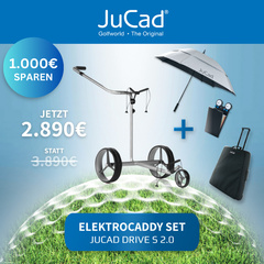 JUCAD DRIVE S 2.0 Set inkl. Scorekartenhalter+Transporttasche+Golfschirm