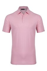 Kjus Men's Sunder Polo S/S Pink