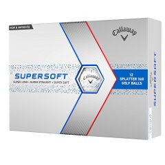 Callaway Supersoft Splatter Golfball